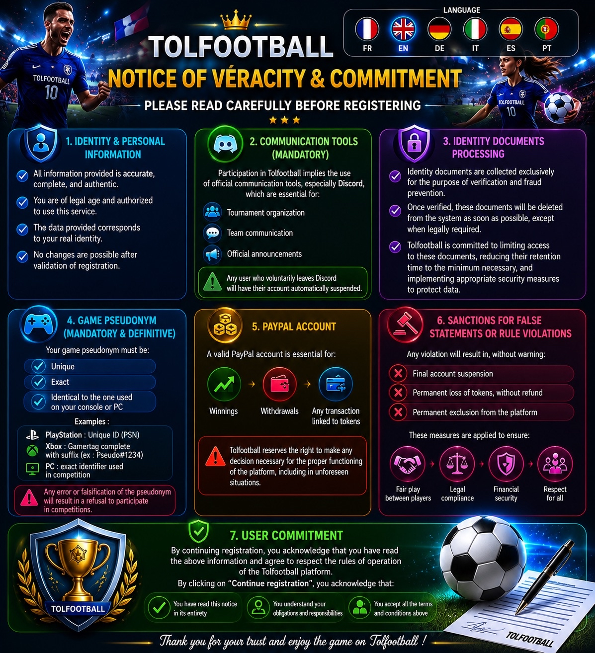 Notice Tolfootball